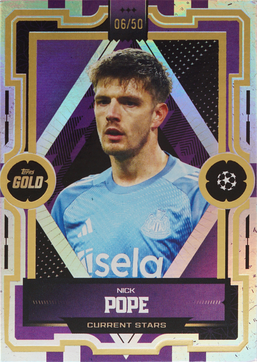 Nick Pope trading card