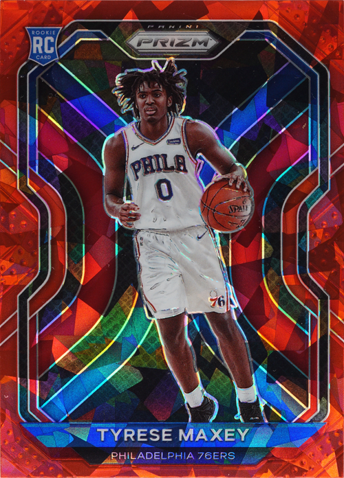 Tyrese Maxey trading card