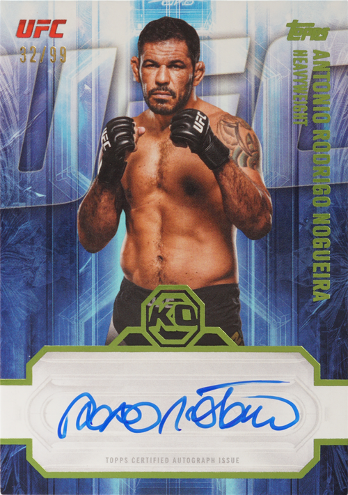 Antonio Rodrigo Nogueira trading card