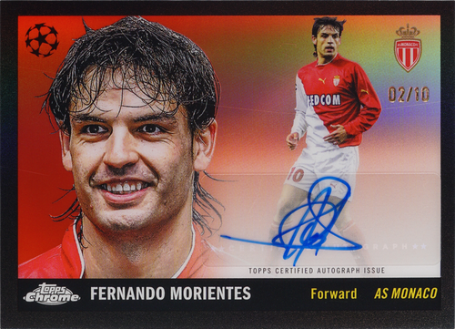 Fernando Morientes trading card