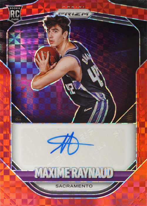 Maxime Raynaud trading card