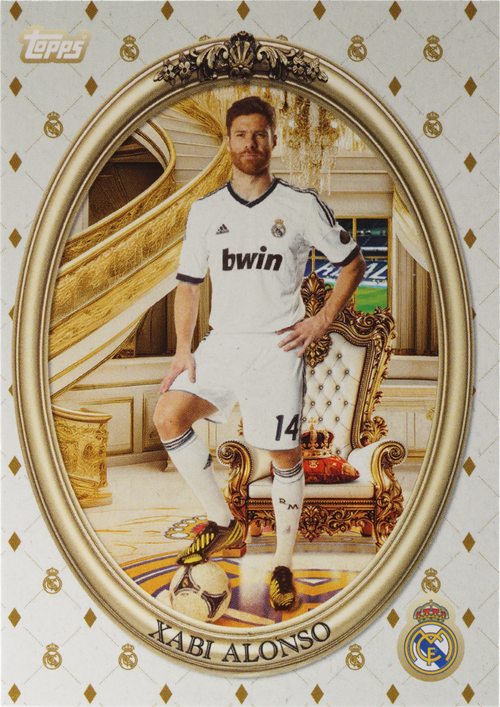 Xabi Alonso trading card