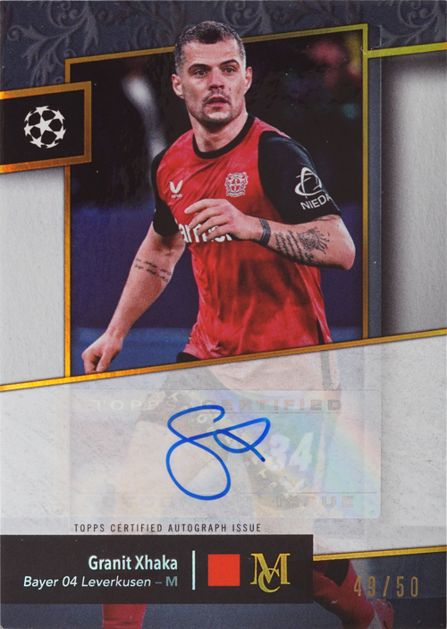 Granit Xhaka trading card