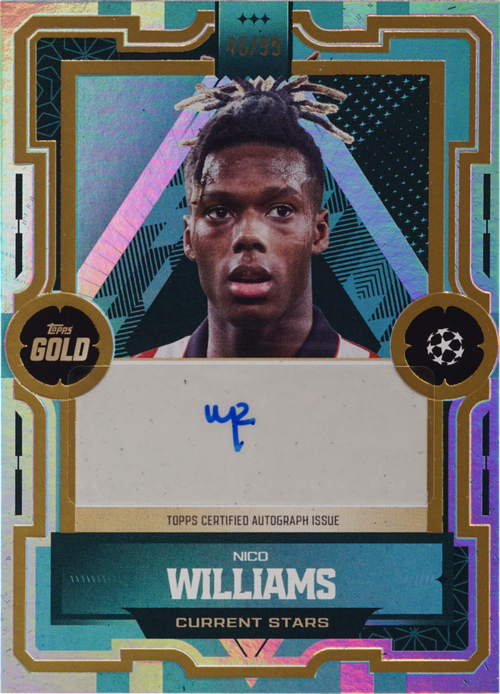 Nico Williams trading card