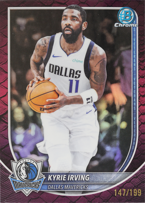 Kyrie Irving trading card