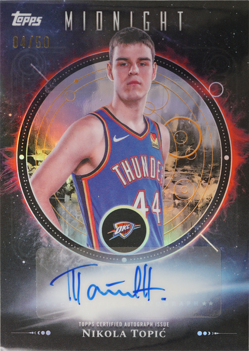 Nikola Topić trading card
