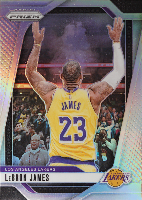 LeBron James trading card