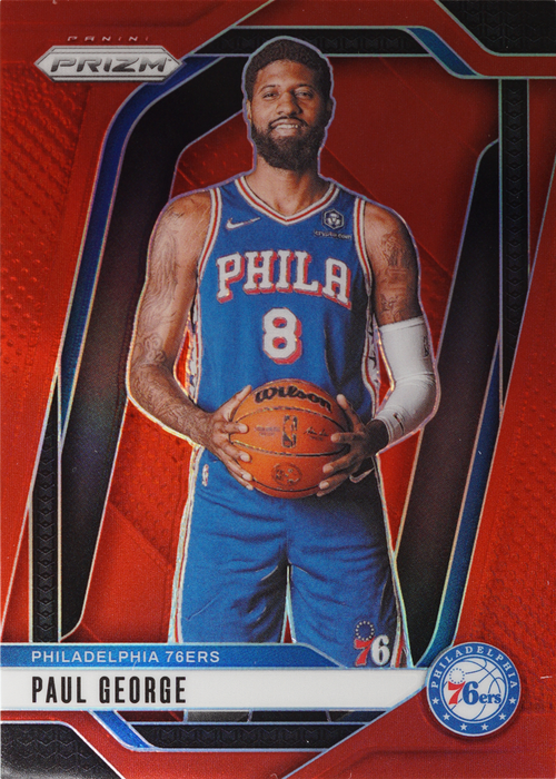 Paul George trading card