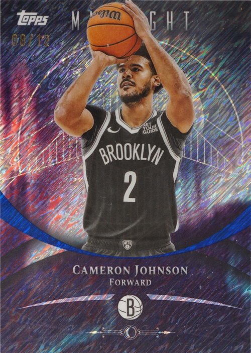 Cameron Johnson trading card