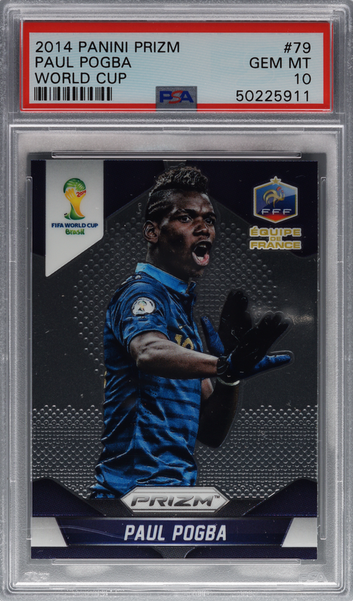Paul Pogba trading card
