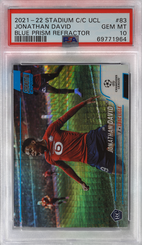 Jonathan David trading card