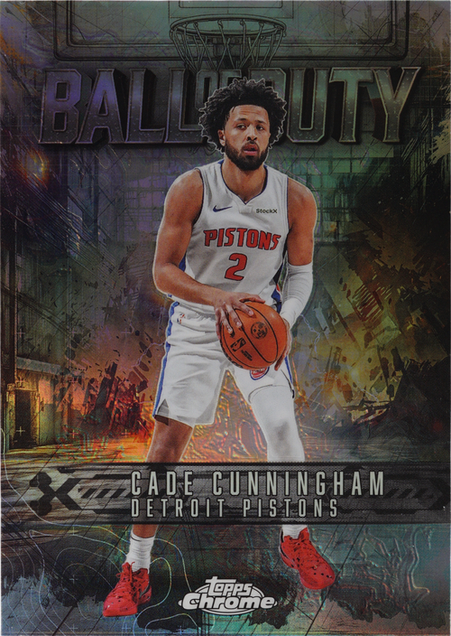 Cade Cunningham trading card