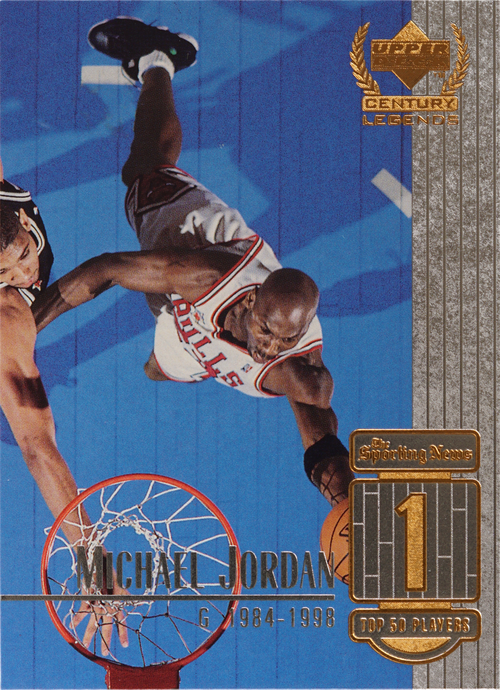 Michael Jordan trading card
