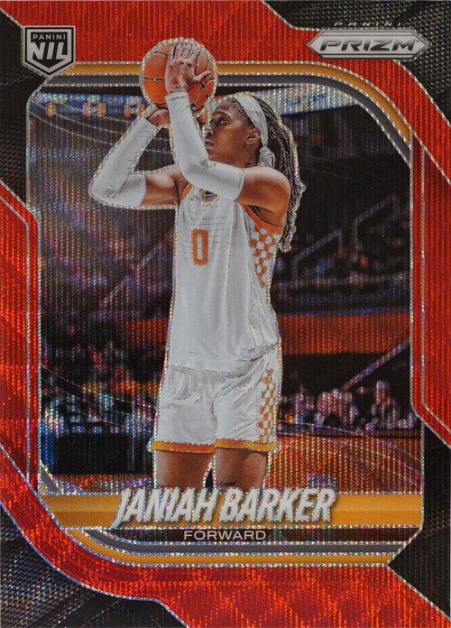 Janiah Barker trading card