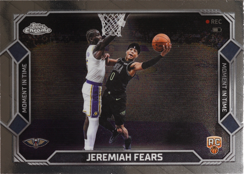 Jeremiah Fears trading card