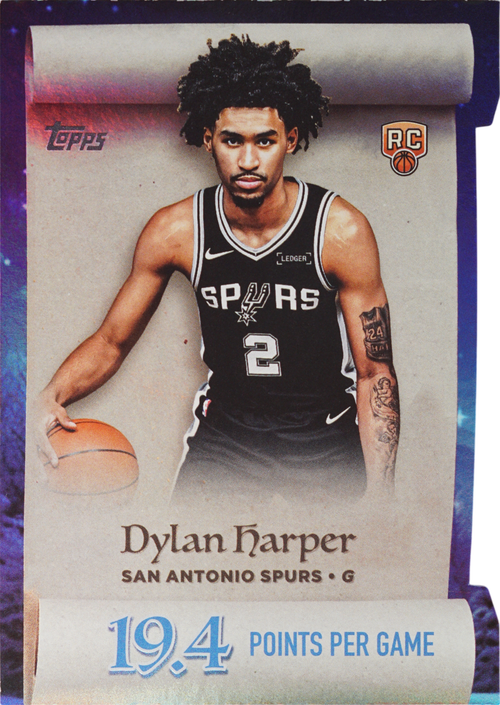 Dylan Harper trading card