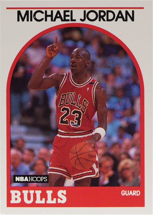 Michael Jordan trading card