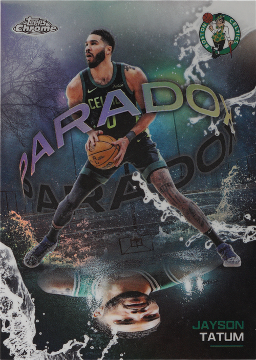 Jayson Tatum trading card