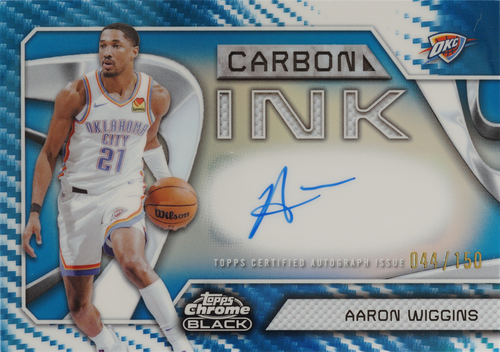 Aaron Wiggins trading card