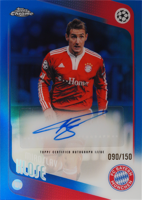 Miroslav Klose trading card