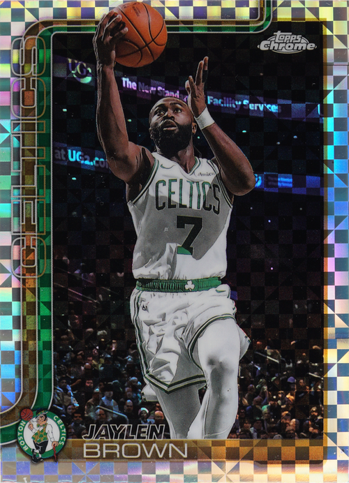 Jaylen Brown trading card