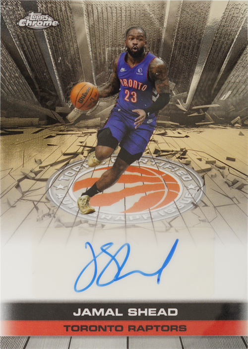 Jamal Shead trading card