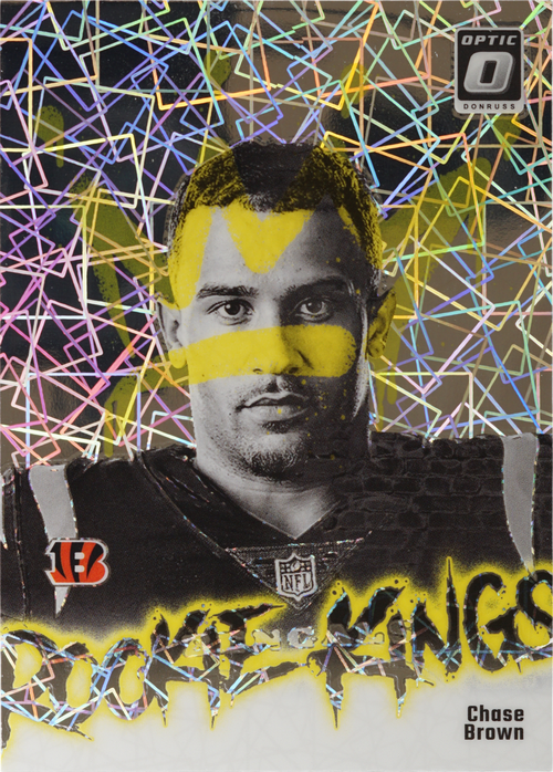 Chase Brown trading card