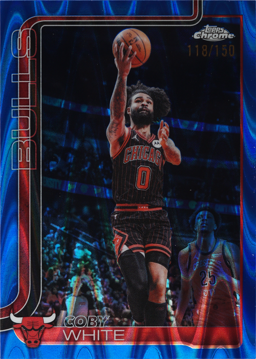 Coby White trading card
