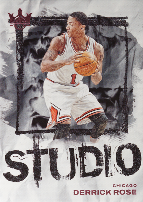 Derrick Rose trading card