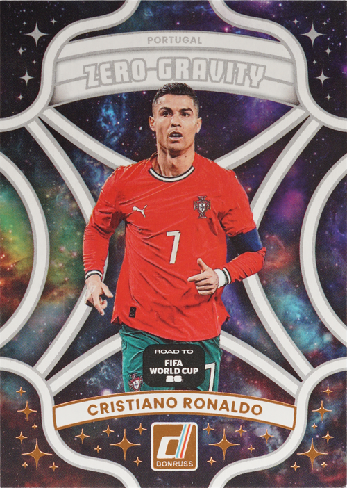 Cristiano Ronaldo trading card