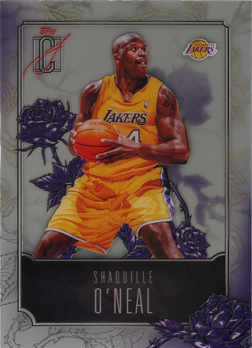 Shaquille O'Neal trading card