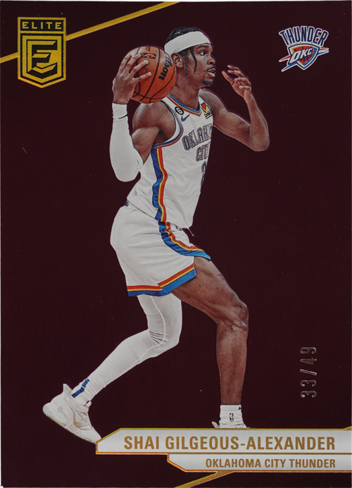 Shai Gilgeous-Alexander trading card