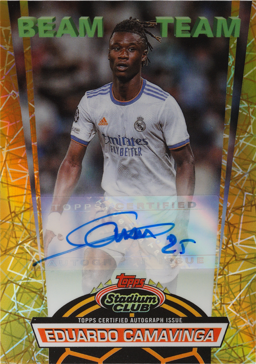 Eduardo Camavinga trading card