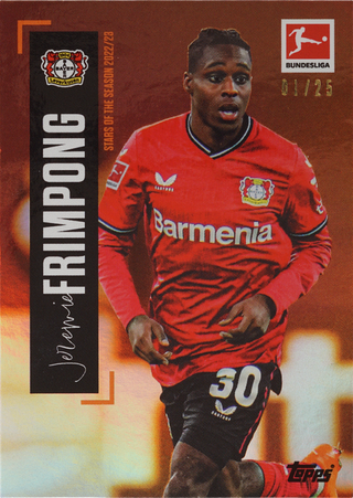 Jeremie Frimpong trading card