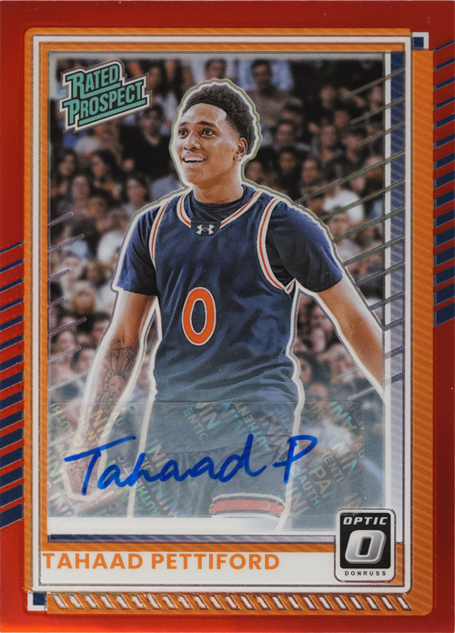 Tahaad Pettiford trading card
