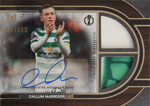 Callum McGregor trading card