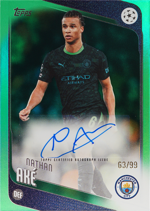 Nathan Aké trading card