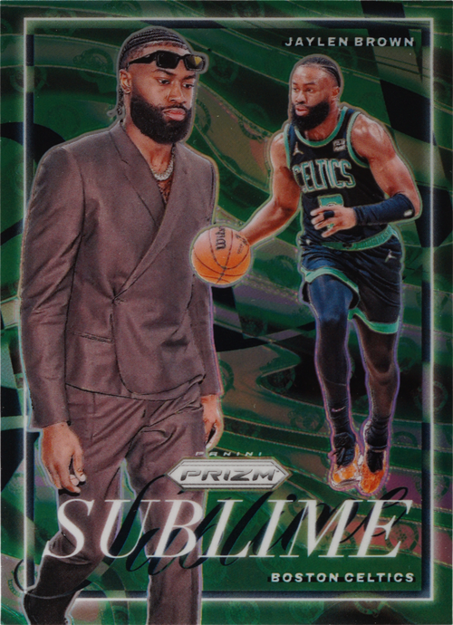 Jaylen Brown trading card
