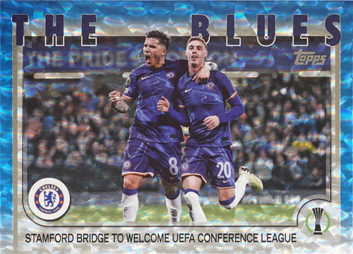 The Blues trading card