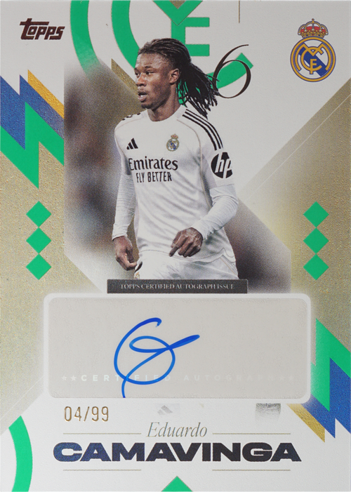 Eduardo Camavinga trading card