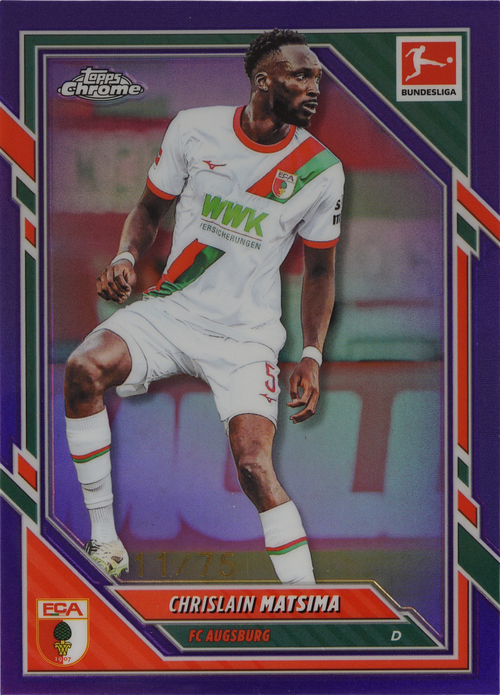 Chrislain Matsima trading card
