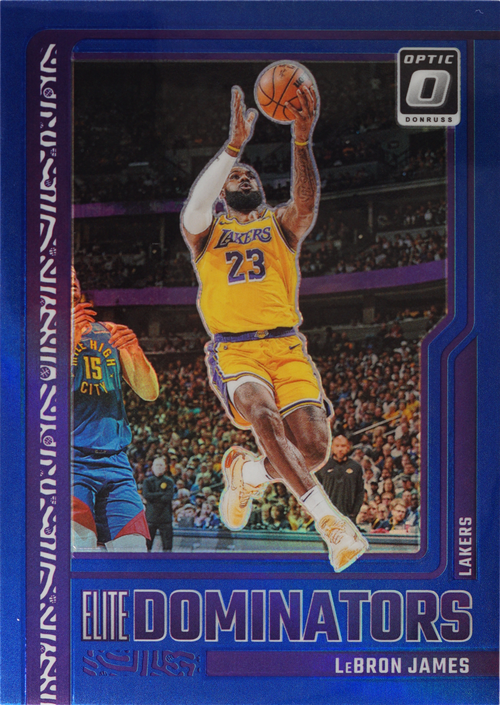 LeBron James trading card