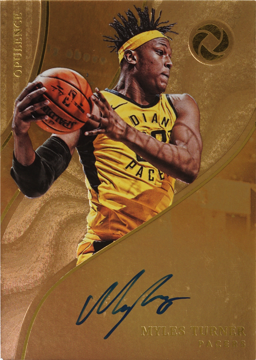 Myles Turner trading card
