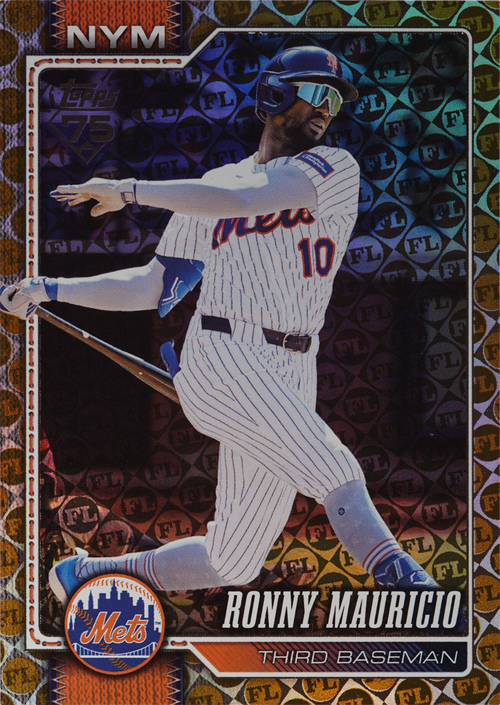 Ronny Mauricio trading card