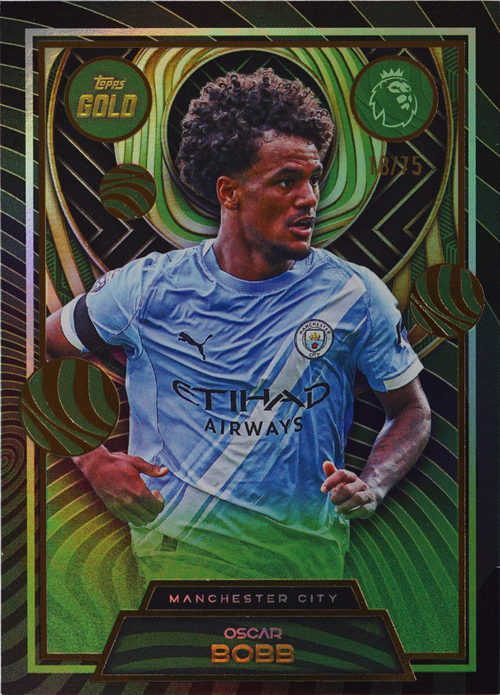 Oscar Bobb trading card