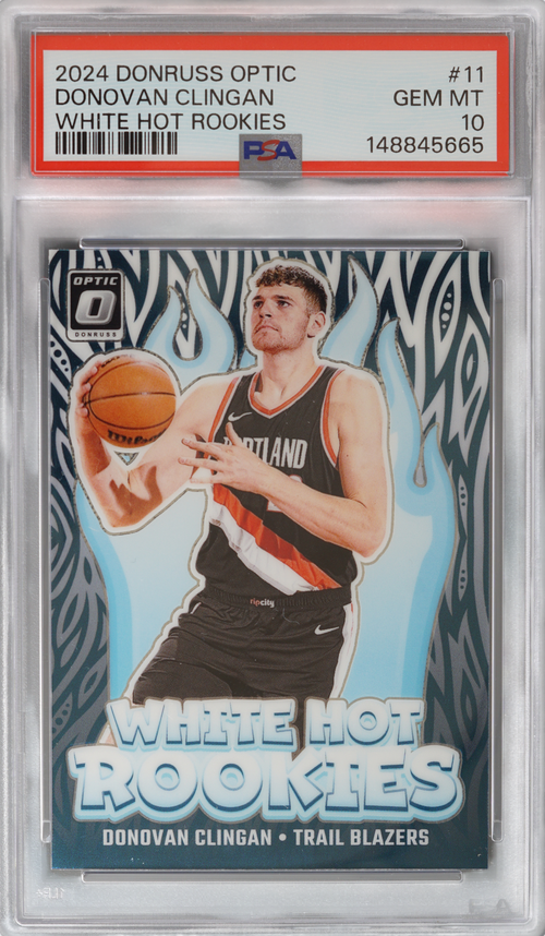 Donovan Clingan trading card