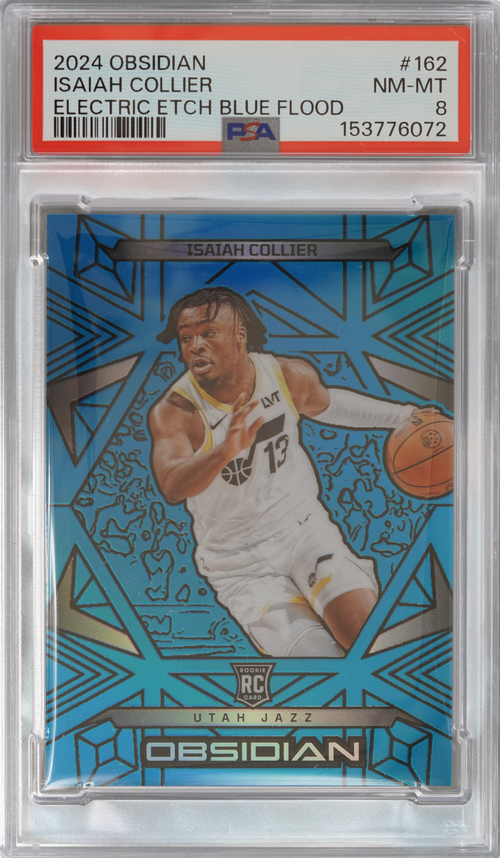 Isaiah Collier trading card