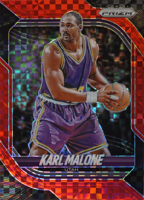 Karl Malone trading card