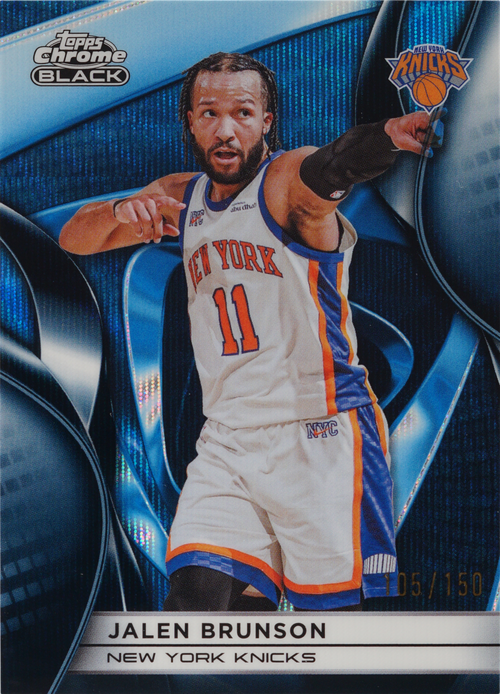 Jalen Brunson trading card