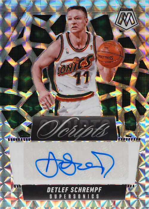 Detlef Schrempf trading card